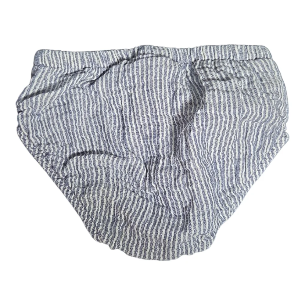Little Planet Organic by Carter’s Baby Diaper Cover Blue White Stripe 3M